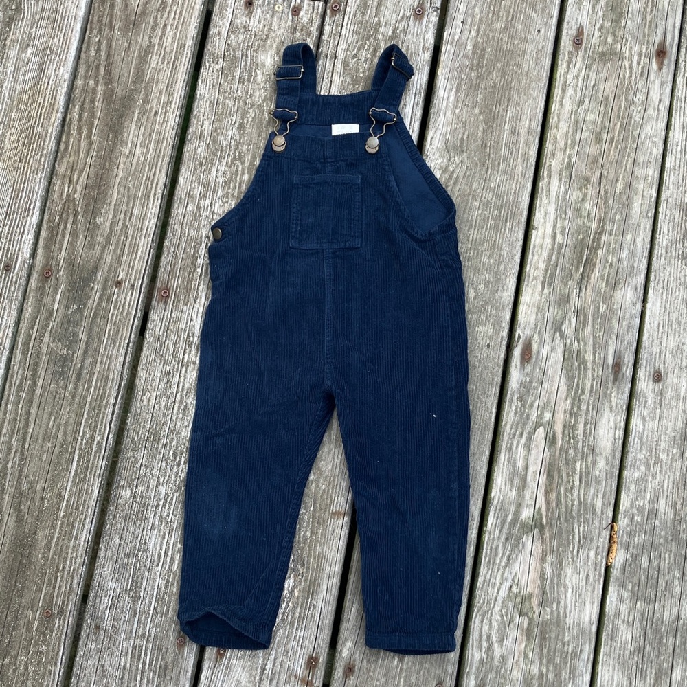 Classic Navy Kids Overalls